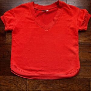 Madewell Dark Orange Sweater